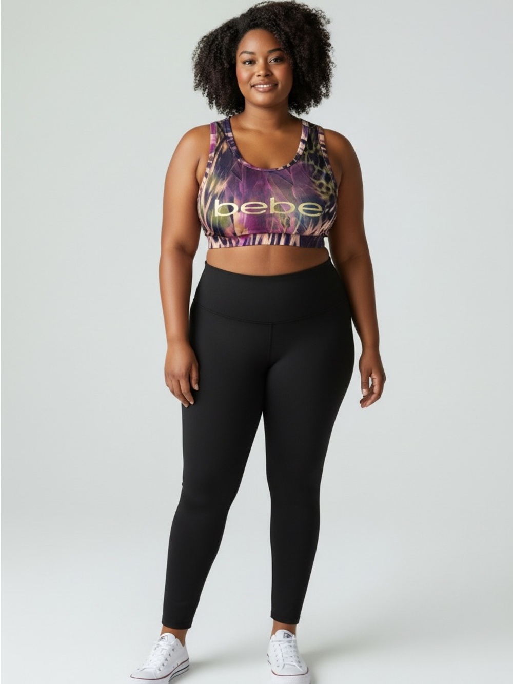 Bebe athletic sports bra top size 2X